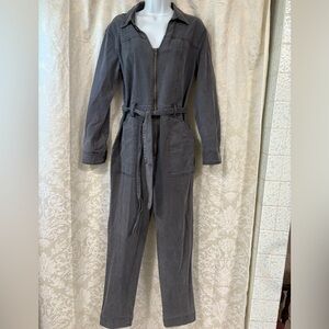 Universal Thread Women's Straight Leg Jumpsuit in Washed Charcoal